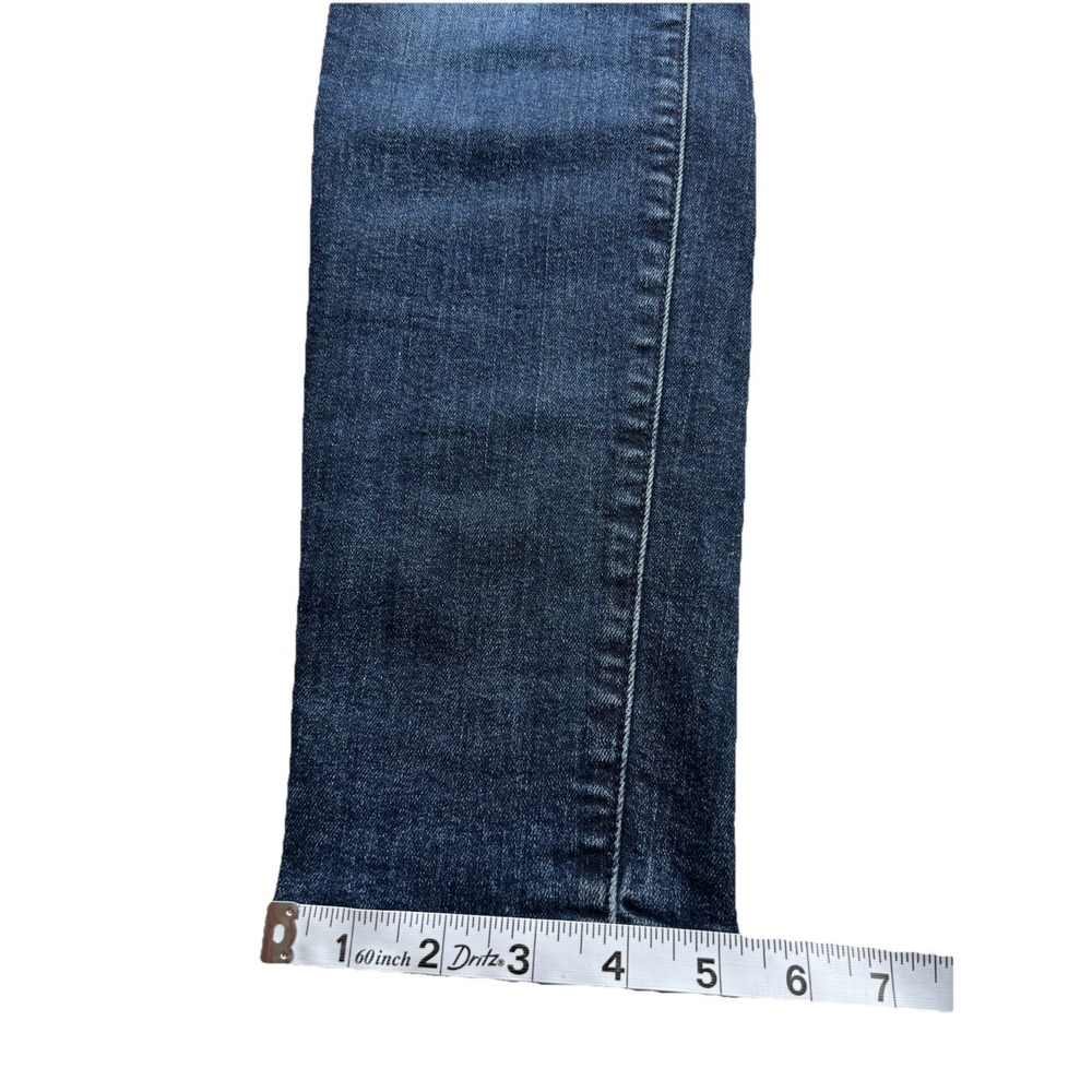 Mother Women's The Super Swooner Here Kitty Kitty Skinny Jeans Blue Size 30 - Picture 12 of 12